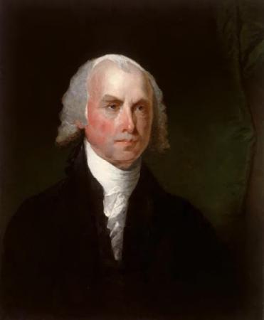 Gilbert Charles Stuart James Madison France oil painting art